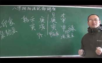 八字培训班 赵若清-八字阴阳法论命讲座视频15集