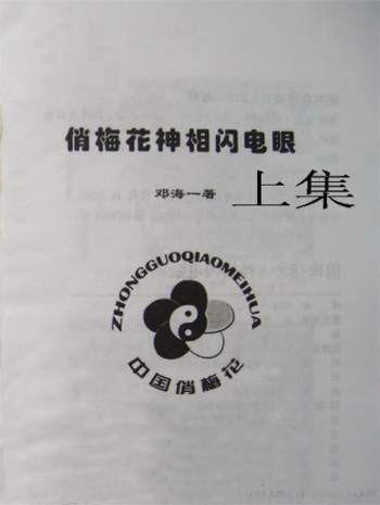 邓海一导师著《俏梅花神相闪电眼》上下2本PDF电子书