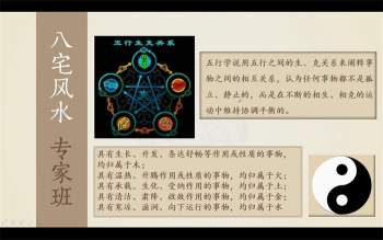 八宅风水专家班视频13集