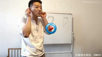 详睿相法面相完整培训视频14集及资料（有完整的面相流年）