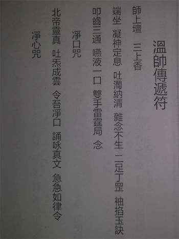 清微符箓汇集（正一天师清微派薛宏旻道长秘本）
