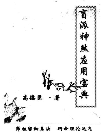 高德臣《盲派神煞应用宝典（高清版）》240页PDF电子书