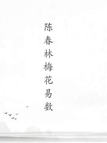 陈春林《梅花心易》《卦例集锦》等资料6份