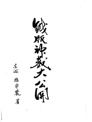 徐宇辳《铁版神数大公开》529页PDF电子书