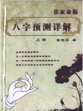 徐茂华《八字预测详解》（上下两部）清晰PDF电子书
