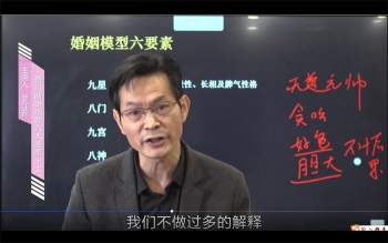 罗江普2021年奇门遁甲婚姻感情系列内部课程视频30集