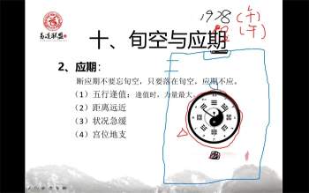 侯建山《古法缘起外应预测术》初级班14集+高级班17集