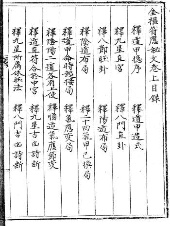 《金枢符应秘文》上下卷（附莲华通神经）