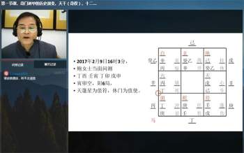 俞云天奇门遁甲教学视频6集