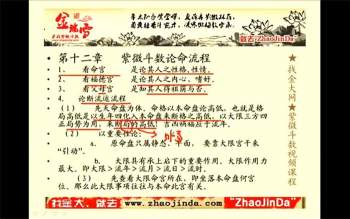 金瑞雪紫微斗数函授视频课程高级班斗数之春11讲