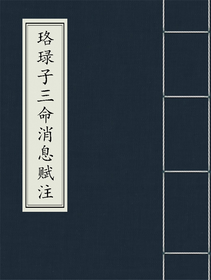 珞琭子三命消息赋注》相关资料4份PDF电子书百度网盘分享-国学资源网