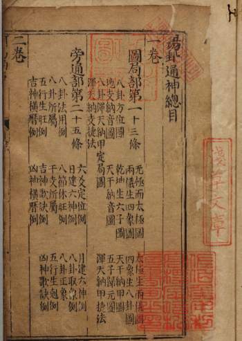 术藏古籍《新刊应验天机易卦通神》104页