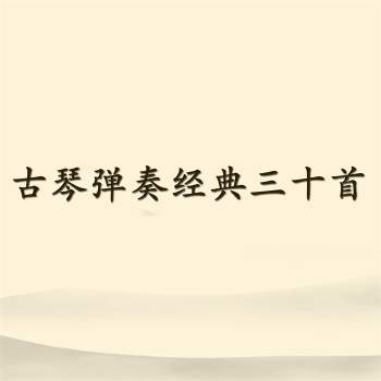 杨青 古琴弹奏经典歌曲三十首