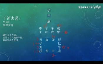 清澄子大六壬上课教学高清视频96集