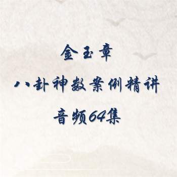 金玉章《八卦神数》案例精讲音频64集（缺第27）