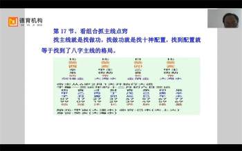 高德臣盲派八字高级研修班视频课程21集