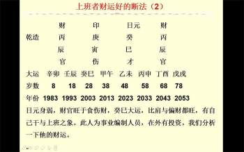 张伟光道家八字实战课程视频320集含讲义图片资料