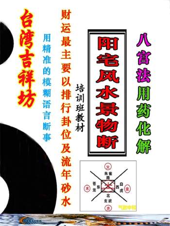 吉祥坊《阳宅风水景物断》八宫法用药化解55页