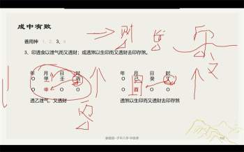 姜建朋子平八字传统格局派初级班+中级班 高清视频48集