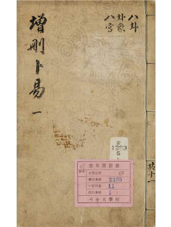 《增删卜易》野鹤老人手著.康熙二十九年(1690).奎章阁藏彩色原版961页