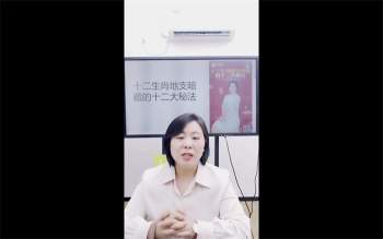 周槿芮老师《十二生肖地支暗藏的十二大秘法》1集约3.5小时