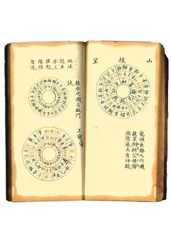 《三元地理秘传》清代名师陈浩勋秘传精抄珍本113页双面