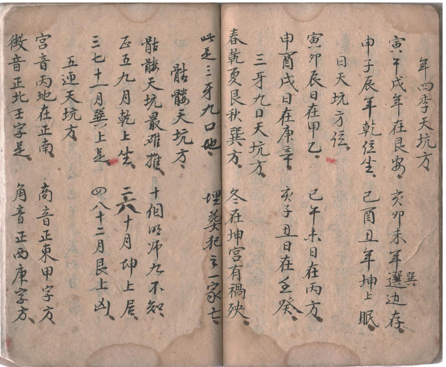 五音八穴葬法》五姓修宅.清代手抄本53页-国学资源网