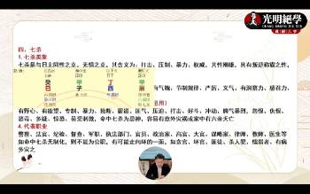 夏光明《四柱八字千古不传之秘四十二路法之十神门》1集视频48分钟