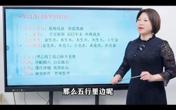 三姐《奇门遁甲弟子班》62集约3.5小时（每集3分钟左右）