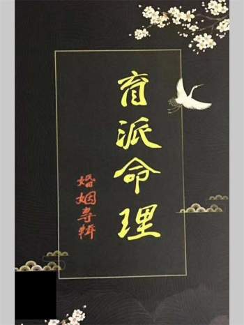 《盲派命理婚姻专辑》盲派高级面授班讲义 228页