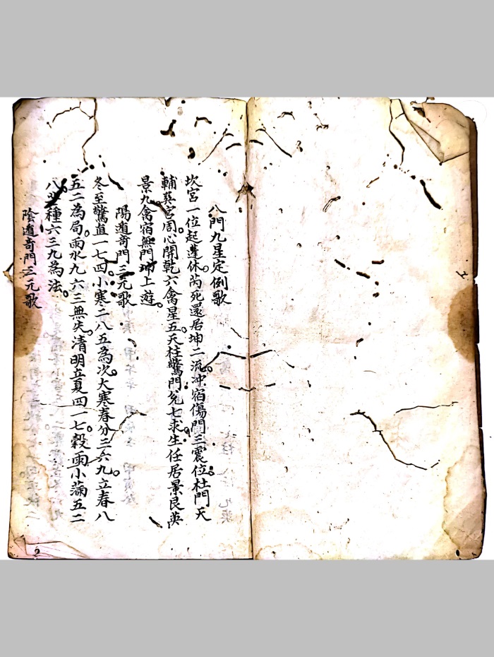 奇门统宗大全》八卷.奇门遁甲古籍抄本264页PDF电子书百度网盘分享-国学