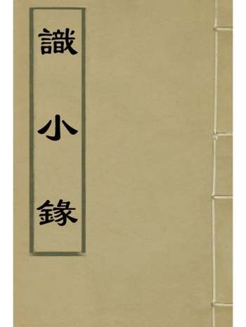 《识小录》姚莹着 3册